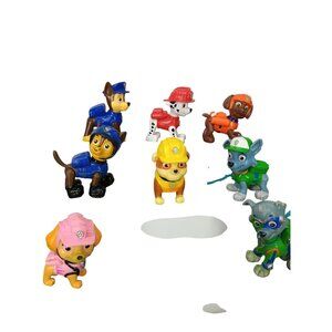 Paw Patrol Action Figure Set Of 8